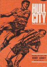 Hull City v Derby County 27-Apr-1967