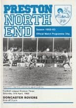 Preston North End v Doncaster Rovers 02-Apr-1983