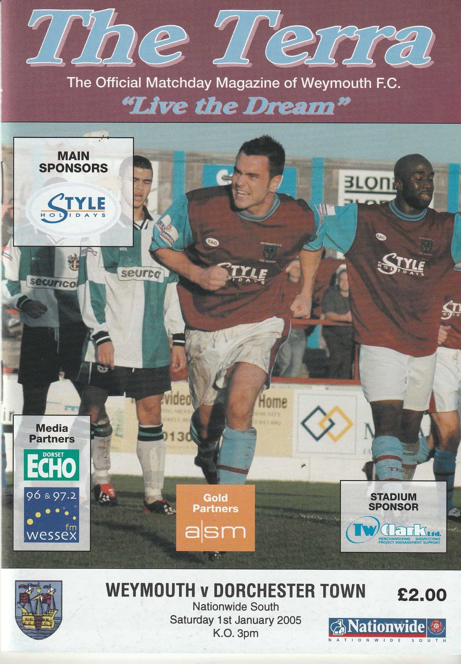 Weymouth v Dorchester Town 01-Jan-2005