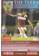 Weymouth v Dunstable Town 15-Aug-2015