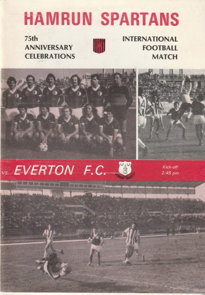 Hamrun Spartans v Everton  14-Nov-1982