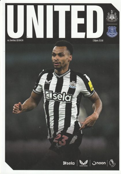 Newcastle United v Everton 02-Apr-2024