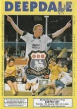 Preston North End v Exeter City 18-Jan-1992