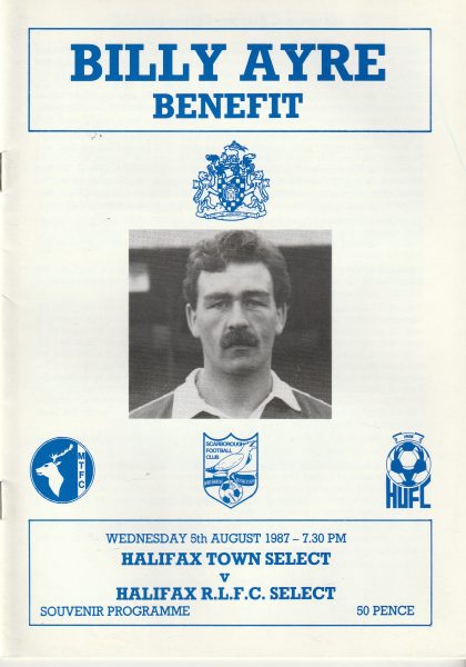 Halifax Town Select v Halifax R.L.F.C Select  05-Aug-1987