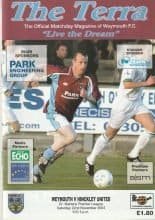 Weymouth v Hinckley United 22-Nov-2003