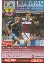 Weymouth v Histon 05-Sep-2015