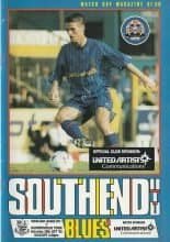 Southend United v Huddersfield Town 28-Oct-1995