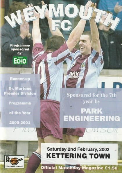 Weymouth v Kettering Town 02-Feb-2002