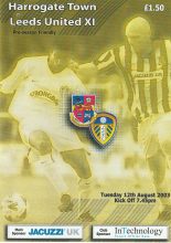 Harrogate Town v Leeds United 12-Aug-2003