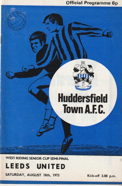 Huddersfield Town v Leeds United 18-Aug-1973