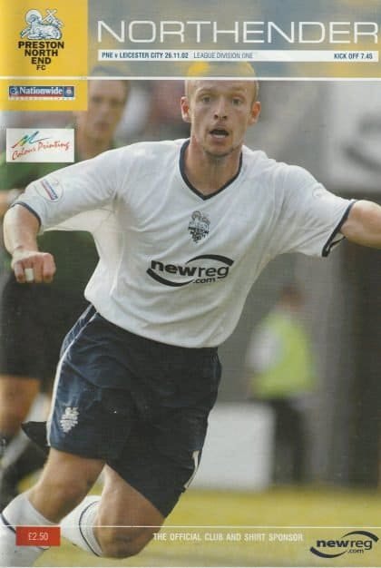 Preston North End v Leicester City 26-Nov-2002