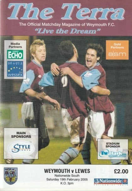 Weymouth v Lewes 19-Feb-2005
