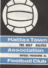 Halifax Town v Luton Town  17-Dec-1966