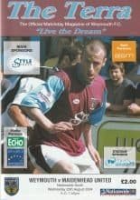 Weymouth v Maidenhead United 25-Aug-2004