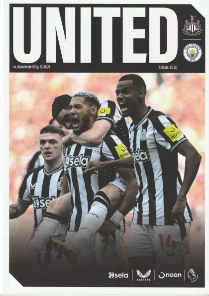 Newcastle United v Manchester City 13-Jan-2024