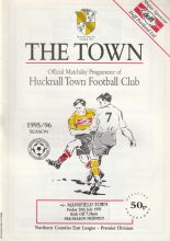 Hucknall Town v Mansfield Town 28-Jul-1995
