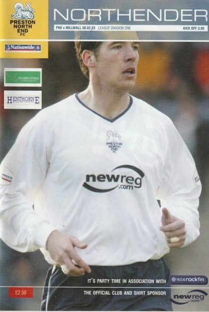 Preston North End v Millwall 08-Feb-2003
