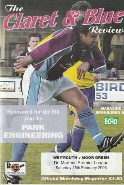 Weymouth v Moor Green 15-Feb-2003