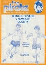 Bristol Rovers v Newport County 20-Aug-1985