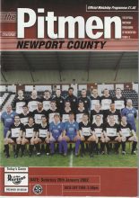 Hednesford Town v Newport County 26-Jan-2002