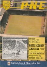 Preston North End v Notts County 15-Apr-1989