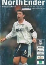 Preston North End v Nottingham Forest 14-Apr-2001