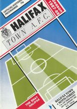 Halifax Town v Nottingham Forest 09-Jan-1988