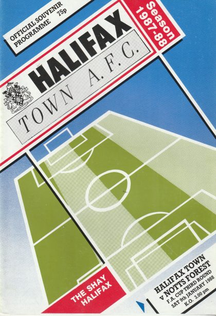 Halifax Town v Nottingham Forest 09-Jan-1988