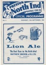 Preston North End v Plymouth Argyle 13-Sep-1965