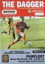 Dagenham & Redbridge v Purfleet 28-Dec-1998