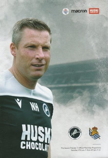 Millwall v Real Sociedad  27-Jul-2019
