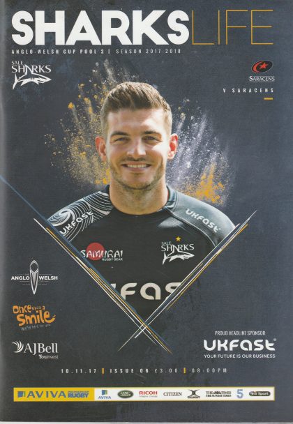 Sale Sharks v Saracens 10-Nov-2017