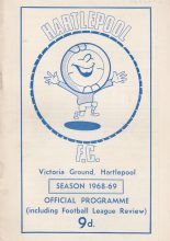 Hartlepool United v Shrewsbury Town 13-Sep-1968