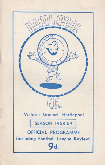 Hartlepool United v Shrewsbury Town 13-Sep-1968
