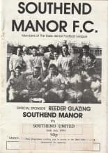 Southend Manor v Southend United  24-Jul-1993