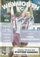 Weymouth v Stafford Rangers 13-Apr-2002