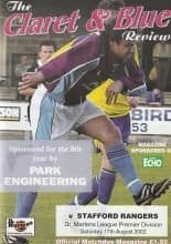 Weymouth v Stafford Rangers 17-Aug-1982
