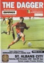 Dagenham & Redbridge v St Albans City 28-Nov-1998
