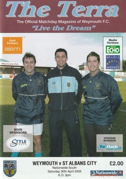 Weymouth v St Albans City 30-Apr-2005