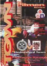 Hednesford Town v Stevenage Borough 27-Jan-1996