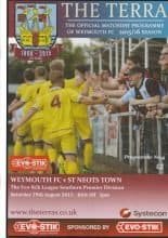 Weymouth v St Neots Town 29-Aug-2015
