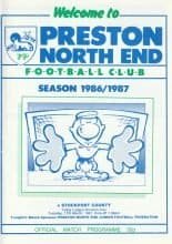 Preston North End v Stockport County 17-Mar-1987