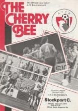 AFC Bournemouth v Stockport County 23-Apr-1979