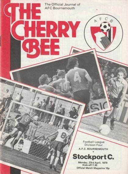 AFC Bournemouth v Stockport County 23-Apr-1979