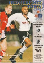Hednesford Town v Stoke City 06-Mar-1997