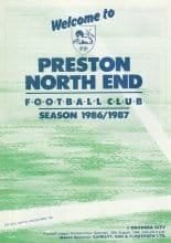 Preston North End v Swansea City 30-Aug-1986