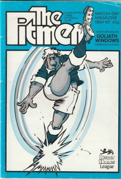 Hednesford Town v Tamworth 26-Mar-1990