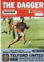 Dagenham & Redbridge v Telford United 06-Feb-1999