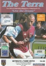 Weymouth v Thame United 16-Oct-2004