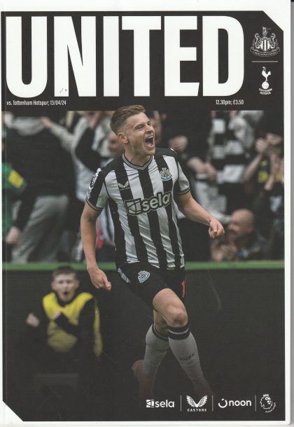 Newcastle United v Tottenham Hotspur 13-Apr-2024